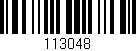 Código de barras (EAN, GTIN, SKU, ISBN): '113048'