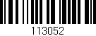 Código de barras (EAN, GTIN, SKU, ISBN): '113052'