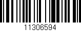 Código de barras (EAN, GTIN, SKU, ISBN): '11306594'