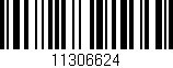 Código de barras (EAN, GTIN, SKU, ISBN): '11306624'