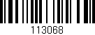 Código de barras (EAN, GTIN, SKU, ISBN): '113068'