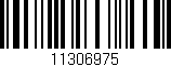 Código de barras (EAN, GTIN, SKU, ISBN): '11306975'
