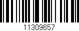 Código de barras (EAN, GTIN, SKU, ISBN): '11309657'