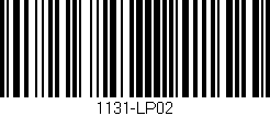 Código de barras (EAN, GTIN, SKU, ISBN): '1131-LP02'