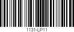 Código de barras (EAN, GTIN, SKU, ISBN): '1131-LP11'