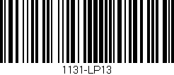Código de barras (EAN, GTIN, SKU, ISBN): '1131-LP13'
