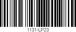 Código de barras (EAN, GTIN, SKU, ISBN): '1131-LP23'
