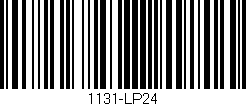 Código de barras (EAN, GTIN, SKU, ISBN): '1131-LP24'