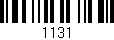 Código de barras (EAN, GTIN, SKU, ISBN): '1131'