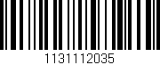 Código de barras (EAN, GTIN, SKU, ISBN): '1131112035'