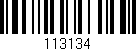 Código de barras (EAN, GTIN, SKU, ISBN): '113134'