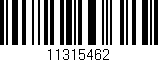 Código de barras (EAN, GTIN, SKU, ISBN): '11315462'