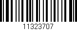 Código de barras (EAN, GTIN, SKU, ISBN): '11323707'