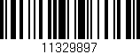 Código de barras (EAN, GTIN, SKU, ISBN): '11329897'