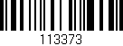Código de barras (EAN, GTIN, SKU, ISBN): '113373'