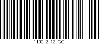 Código de barras (EAN, GTIN, SKU, ISBN): '1133_2_12_GG'