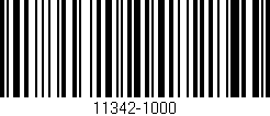 Código de barras (EAN, GTIN, SKU, ISBN): '11342-1000'