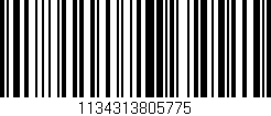 Código de barras (EAN, GTIN, SKU, ISBN): '1134313805775'