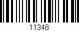 Código de barras (EAN, GTIN, SKU, ISBN): '11346'