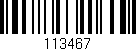 Código de barras (EAN, GTIN, SKU, ISBN): '113467'