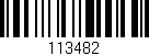 Código de barras (EAN, GTIN, SKU, ISBN): '113482'