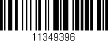 Código de barras (EAN, GTIN, SKU, ISBN): '11349396'