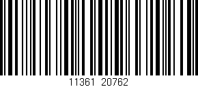 Código de barras (EAN, GTIN, SKU, ISBN): '11361/20762'