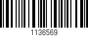 Código de barras (EAN, GTIN, SKU, ISBN): '1136569'