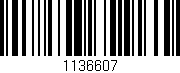 Código de barras (EAN, GTIN, SKU, ISBN): '1136607'