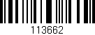 Código de barras (EAN, GTIN, SKU, ISBN): '113662'