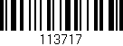 Código de barras (EAN, GTIN, SKU, ISBN): '113717'