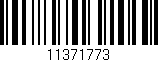 Código de barras (EAN, GTIN, SKU, ISBN): '11371773'