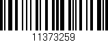 Código de barras (EAN, GTIN, SKU, ISBN): '11373259'