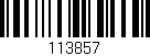 Código de barras (EAN, GTIN, SKU, ISBN): '113857'