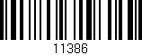 Código de barras (EAN, GTIN, SKU, ISBN): '11386'