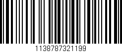 Código de barras (EAN, GTIN, SKU, ISBN): '1138787321199'