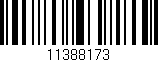 Código de barras (EAN, GTIN, SKU, ISBN): '11388173'