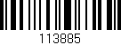 Código de barras (EAN, GTIN, SKU, ISBN): '113885'