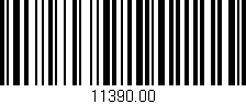 Código de barras (EAN, GTIN, SKU, ISBN): '11390.00'