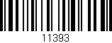 Código de barras (EAN, GTIN, SKU, ISBN): '11393'