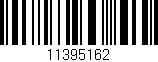 Código de barras (EAN, GTIN, SKU, ISBN): '11395162'