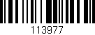 Código de barras (EAN, GTIN, SKU, ISBN): '113977'