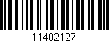 Código de barras (EAN, GTIN, SKU, ISBN): '11402127'