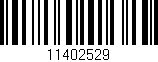 Código de barras (EAN, GTIN, SKU, ISBN): '11402529'