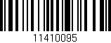 Código de barras (EAN, GTIN, SKU, ISBN): '11410095'