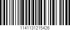 Código de barras (EAN, GTIN, SKU, ISBN): '1141131215426'
