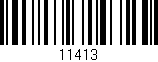 Código de barras (EAN, GTIN, SKU, ISBN): '11413'