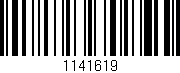 Código de barras (EAN, GTIN, SKU, ISBN): '1141619'