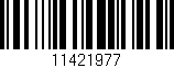 Código de barras (EAN, GTIN, SKU, ISBN): '11421977'