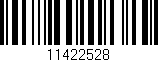 Código de barras (EAN, GTIN, SKU, ISBN): '11422528'